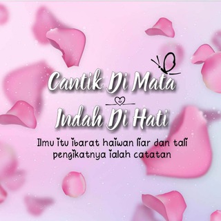 Telegram profile photo for Cantik Di Mata, Indah Di Hati ❤️