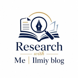 Telegram profile photo for Research with Me | Ilmiy blog
