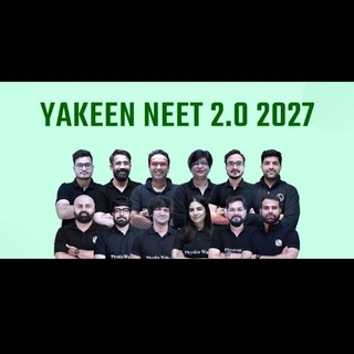 Telegram profile photo for YAKEEN 2.0 2027 TEAM LEGEND