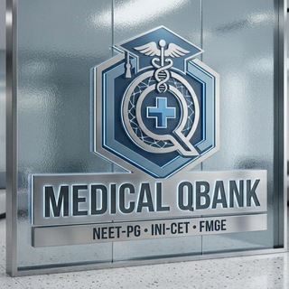 Telegram profile photo for Medical Qbank : NEET-PG, INI-CET, FMGE.