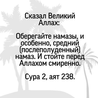 Telegram profile photo for Намаз