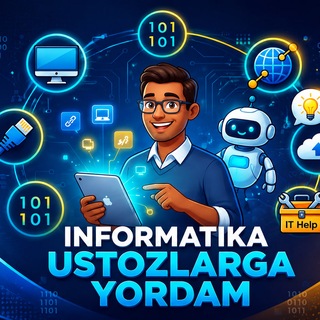Telegram profile photo for Informatika ustozlarga yordam kanali