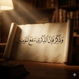 Telegram profile photo for وَذَكِّـــرْ