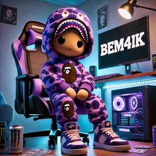 Telegram profile photo for BEM4IK's Life Crypto (work)