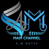 Telegram profile photo for =A_M Notes=