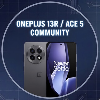Telegram group profile photo for OnePlus 13R / Ace 5 Community