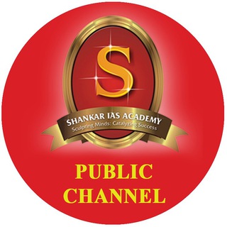 Telegram profile photo for Shankar IAS Academy - UPSC