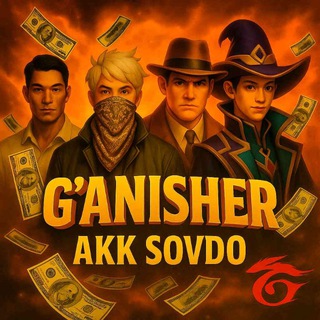 Telegram profile photo for G'ANISHER AKK SAVDO