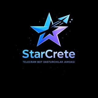 Telegram profile photo for StarCrete | Professional dasturchi jamoasi