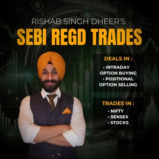 Telegram profile photo for RISHAB SINGH DHEER 🆓 (SEBI REGISTERED)