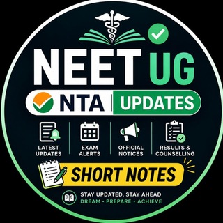 Telegram profile photo for NTA NEET-UG 2027 PYQ & IMPORTANT QUESTIONS