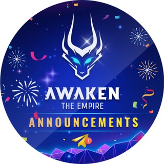 Telegram profile photo for Awaken The Empire Official Announcements