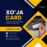 Telegram profile photo for XO'JA CARD