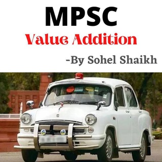 Telegram profile photo for MPSC Value Addition by Sohel Shaikh
