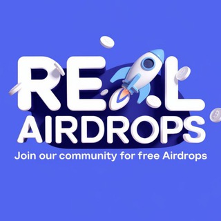 Telegram profile photo for Real Airdrops⚡✨