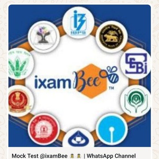 Telegram profile photo for ixamBee Mock Tests