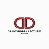 Telegram profile photo for Dr.Dovudbek Lectures