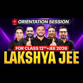 Telegram profile photo for LAKSHYA JEE 2027