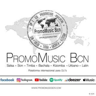 Telegram profile photo for Salsa, Son, Timba, Bachata, Merengue, Latino y Urbano - PromoMusic Bcn