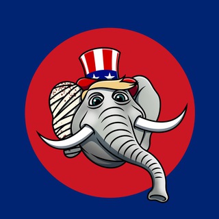 Telegram profile photo for GOP - Trump's Political Party (0x80810)