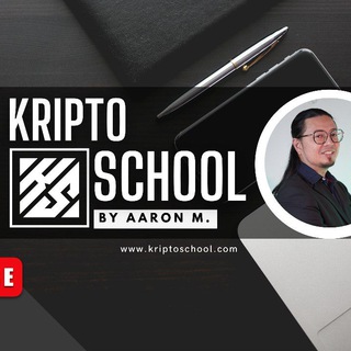 Telegram profile photo for Kripto School by Aaron Mπ