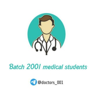 Telegram profile photo for Batch 2001 medical students