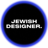 Telegram profile photo for JEWISH DESIGNER.