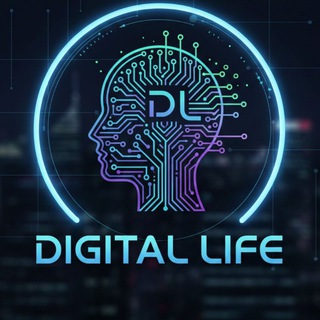 Telegram profile photo for Digital life:)