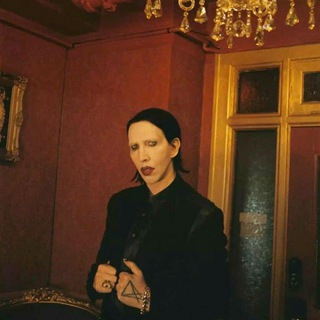 Telegram profile photo for Fanclub Marilyn Manson 🖤🖤🖤