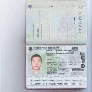 Telegram profile photo for 全球 护照 驾照 身份证 照片 ps水电银行地址 账单