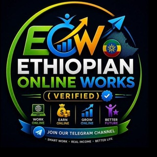 Telegram profile photo for Ethiopian Online Works (Verified) ๐ช๐น