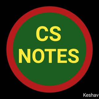 Telegram profile photo for CS Notes & Updates