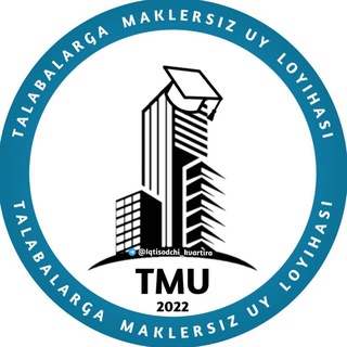 Telegram profile photo for Toshkent arzon maklersiz kvartira | TMU