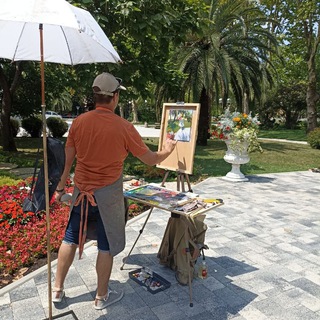 Telegram profile photo for Иван Скоробогатов, живопись, пленэр, школа живописи.