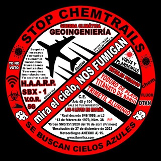Telegram profile photo for HAARP geoingenieria chemtrails y radiación