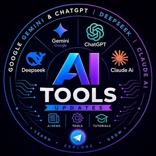 Telegram profile photo for Google Gemini & ChatGPT | Deepseek | Claude Ai
