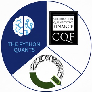 Telegram profile photo for Quants Courses - CQF, Python Quants