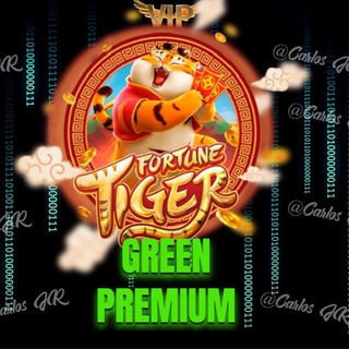 Telegram profile photo for ROBÔ FORTUNE TIGER🐯GREEN PREMIUM