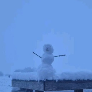 Telegram profile photo for snowman