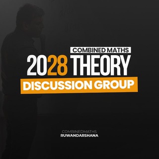 Telegram group profile photo for 2028 THEORY | RD | DISCUSSION GROUP