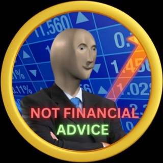 Telegram profile photo for Not Financial Advice $NFA