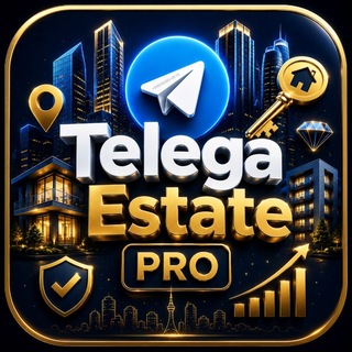 Telegram group profile photo for Telega | Estate PRO