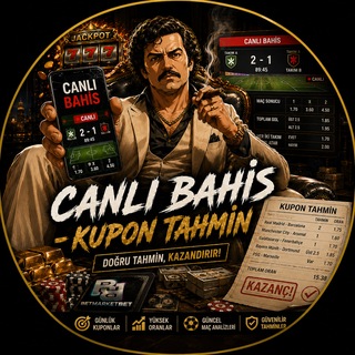 Telegram profile photo for CANLI BAHİS - TAHMİN - KUPON - ŞİKAYET