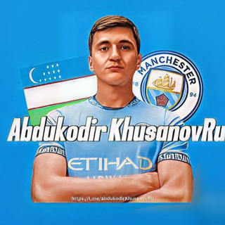 Telegram profile photo for Абдукодир Хусанов| Манчестер Сити