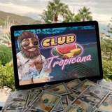 Telegram profile photo for Слот Club Tropicana - играть на деньги | Промокод AVIALUC500
