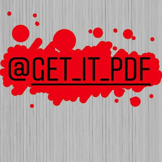 Telegram profile photo for get it pdf مكتبة