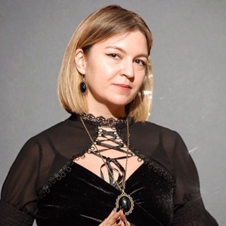 Telegram profile photo for Оксана 🐈⬛ Влюбись в себя