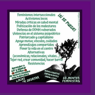Telegram profile photo for DeMentes Feministas