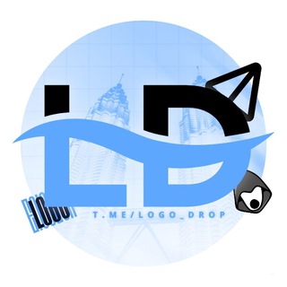 Telegram profile photo for Logo Drop | لوگو ایردراپ