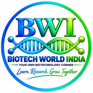 Telegram profile photo for BIOTECH WORLD INDIA (Job updates/Events and much more)